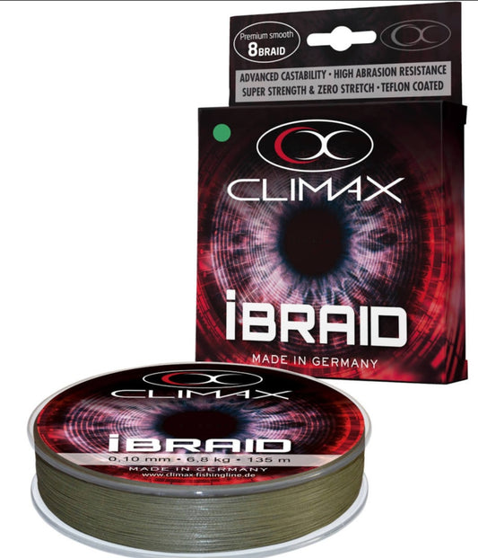Climax iBraid kuitusiima. 135m, 0,12-0,30mm