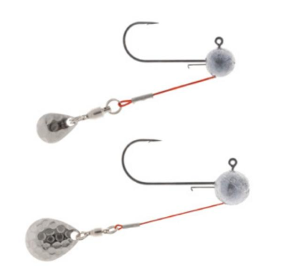 Veka Spinner Round Jigipää Lipalla, 6-12g. 2kpl/pkt