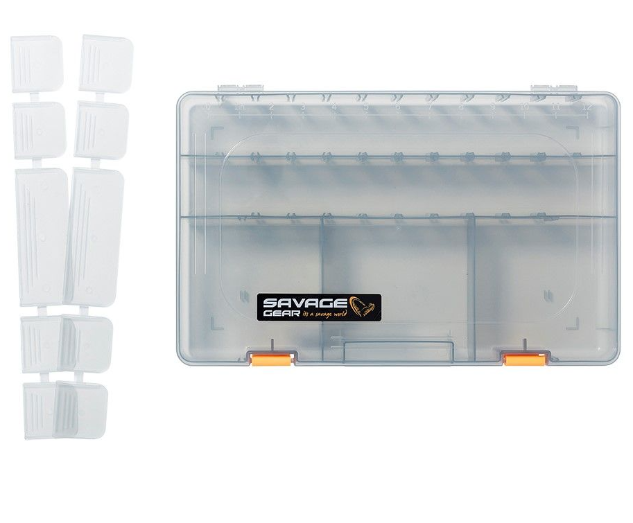 Savage Gear Lure Box 6D Smoke (36x22.5x5cm)