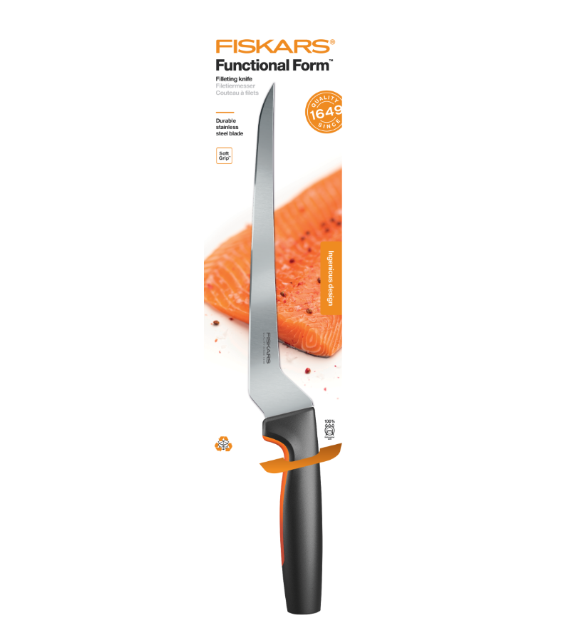 Fiskars FF Fileointiveitsi, 22cm