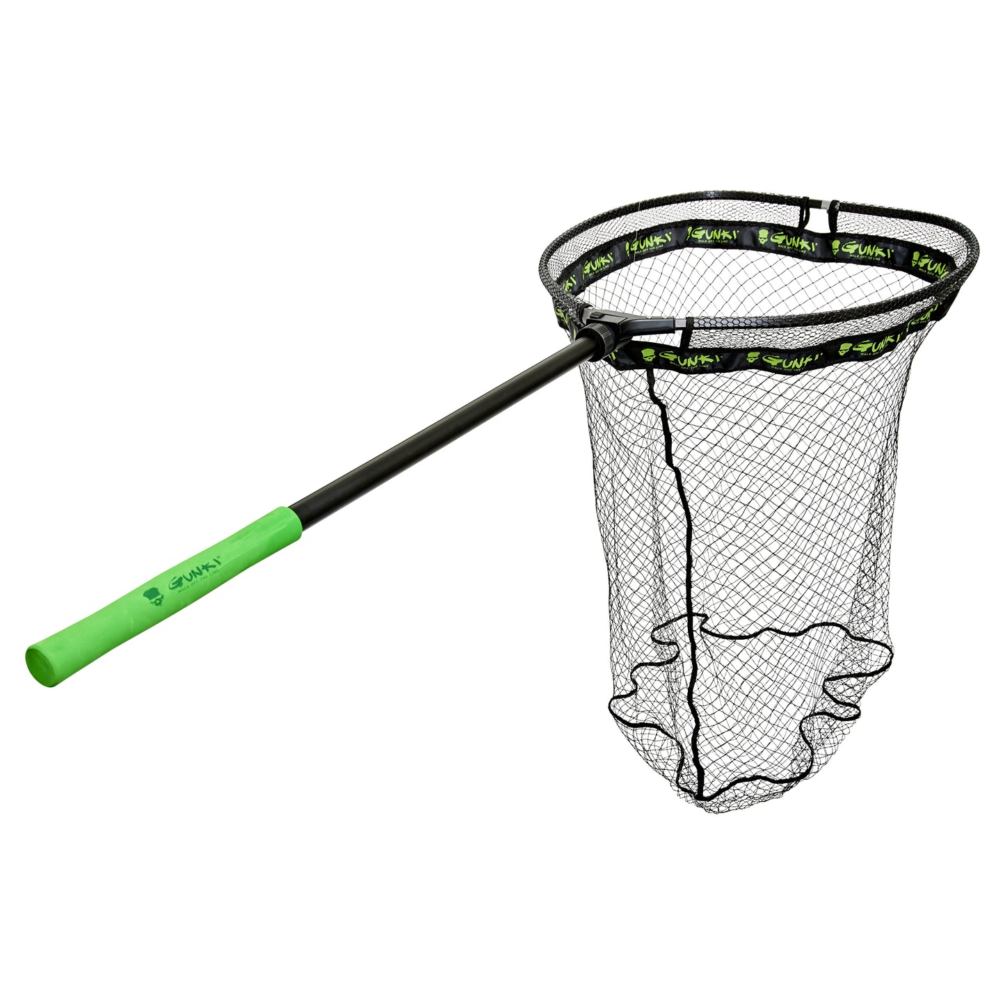 Gunki Supersize Pike Folding Net, haavi. Koko: 60x70x70cm, 165cm