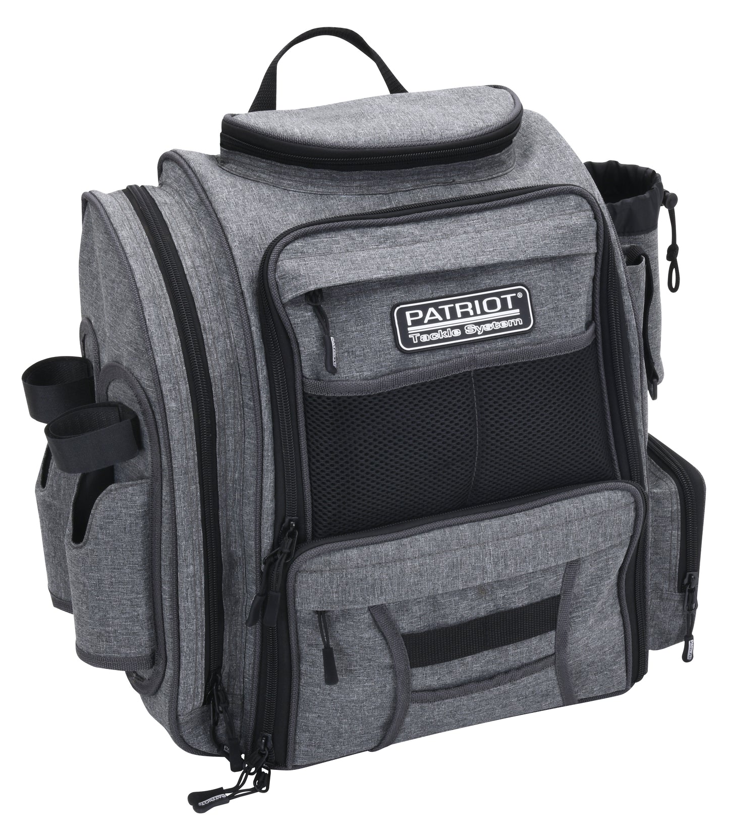 Patriot Tackle System kalastusreppu. sis. 3 medium kokoista vieherasiaa