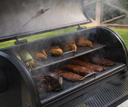 Char-Griller® Grand Champ Offset Smoker Savustingrilli. Ilmainen toimitus!